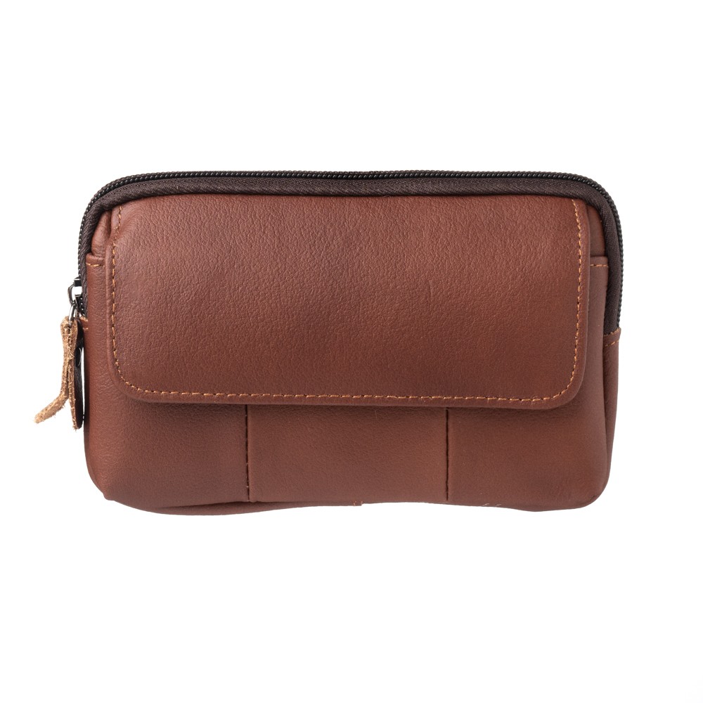 Men's Leather Belt Bag (1021)