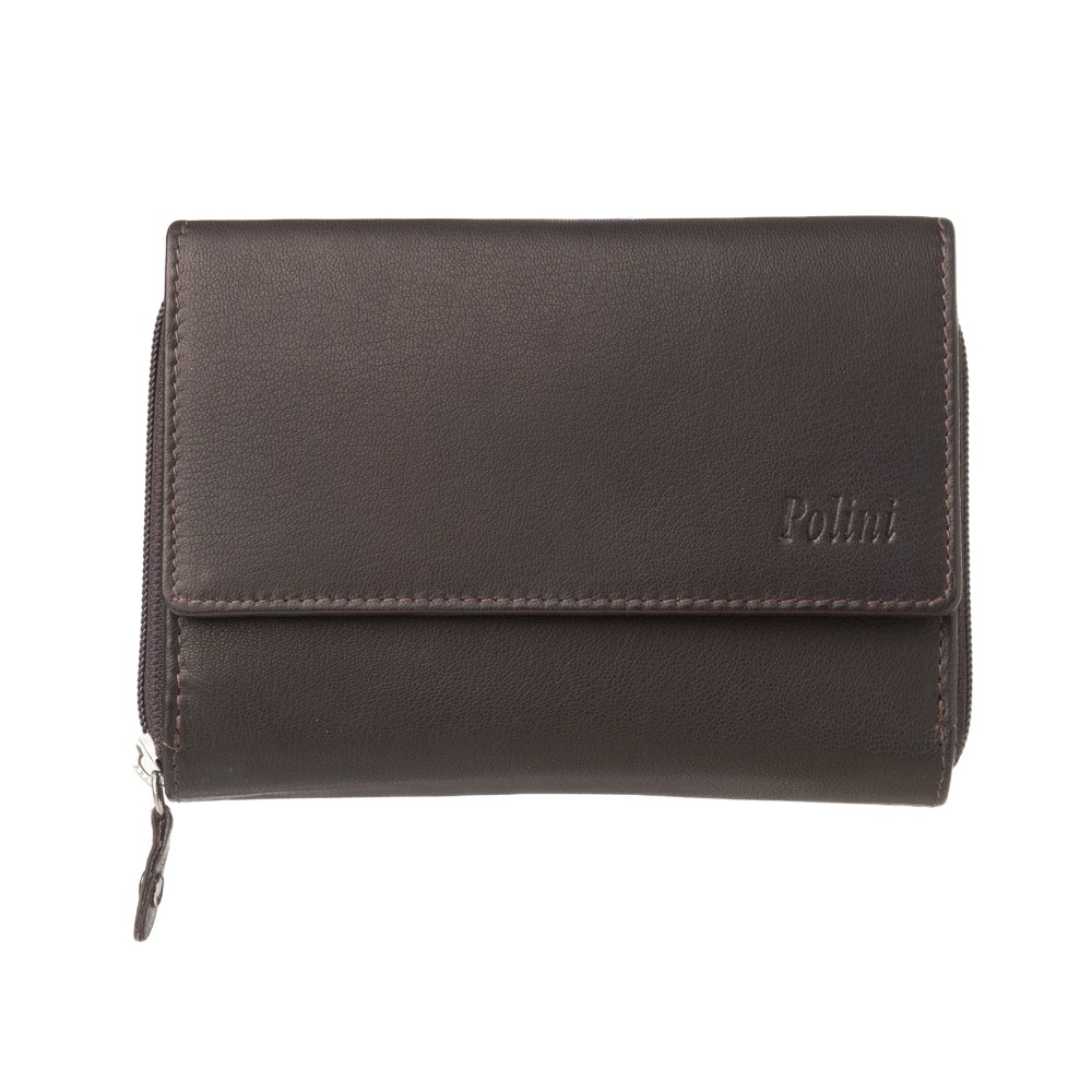 Luciano Polini Women's Leather Wallet (1025)