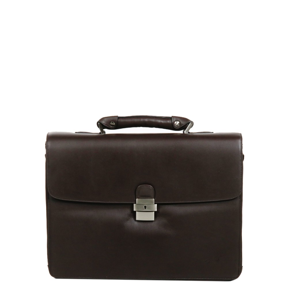 Gerard Henon Briefcase With 3 Compartments (1108)