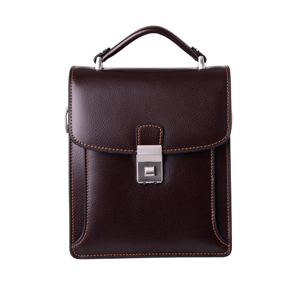 Gerard Henon Men's Leather Crossbody Bag (1052)