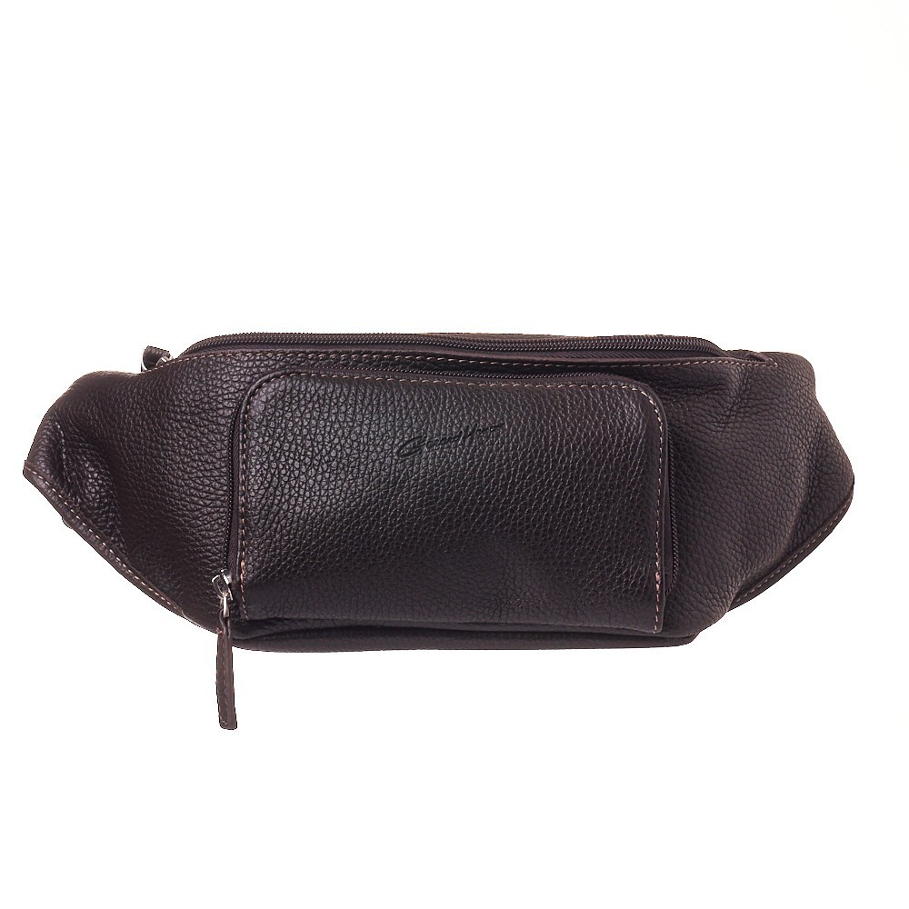 Gerard Henon Men's Leather Waist Bag (056)