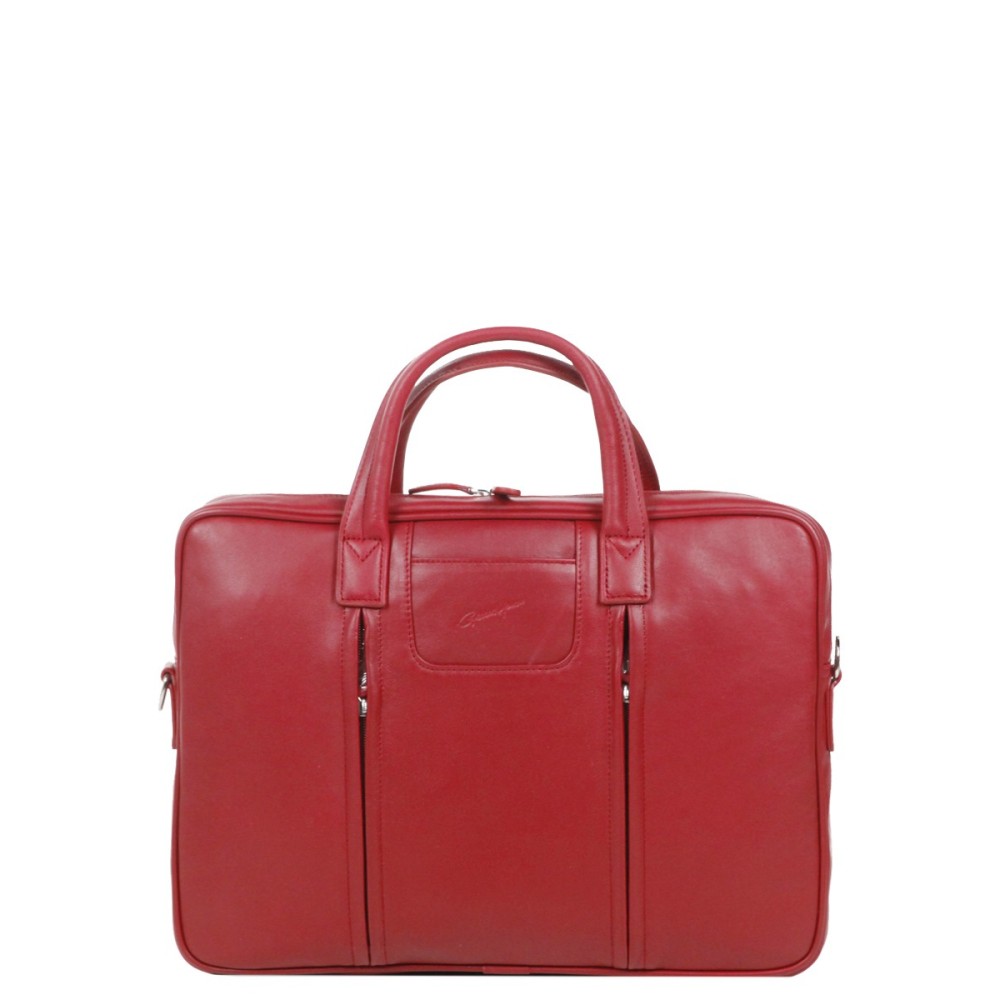 Gerard Henon Women's Leather Briefcase (075)