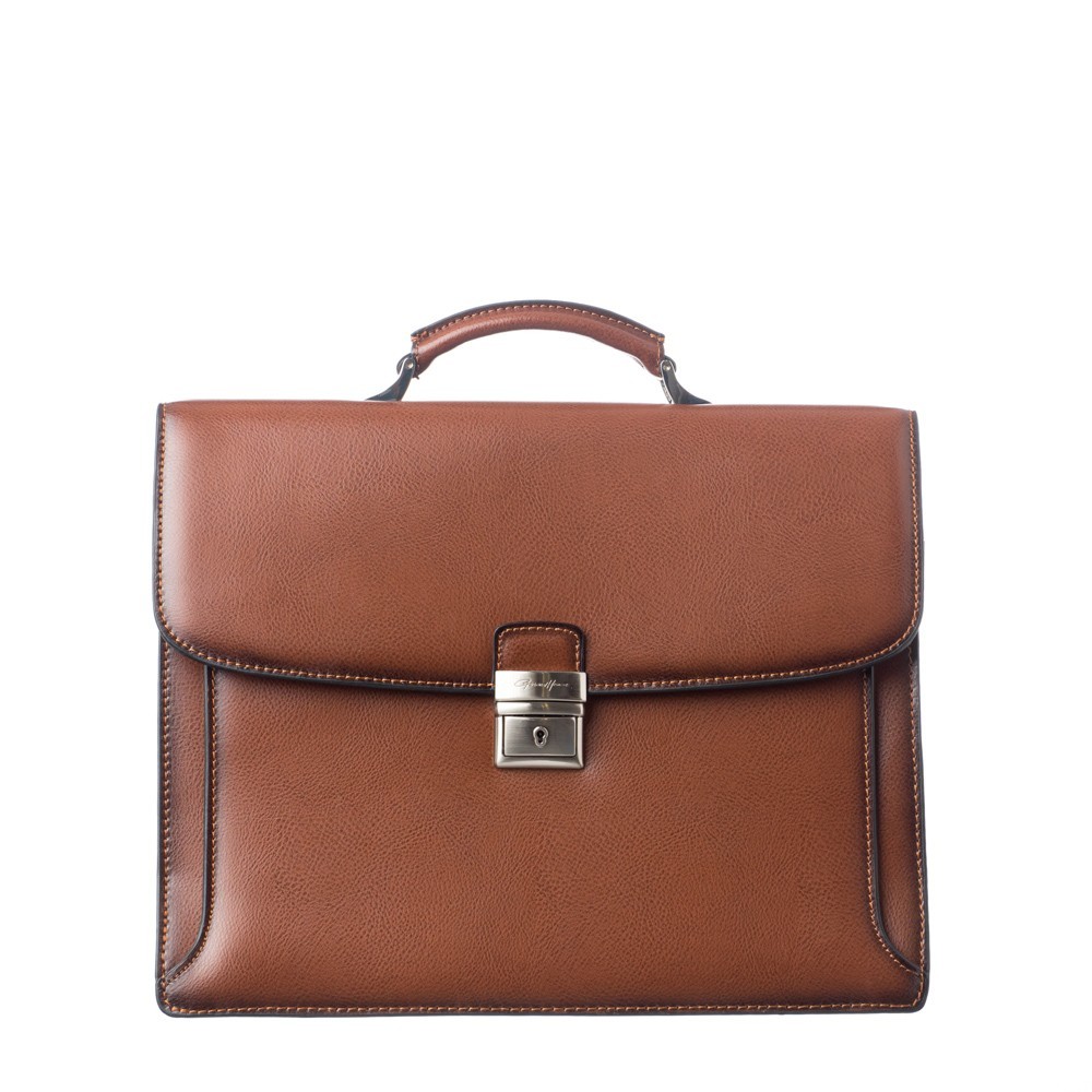 Gerard Henon Men's Briefcase with 3 Compartments (035)