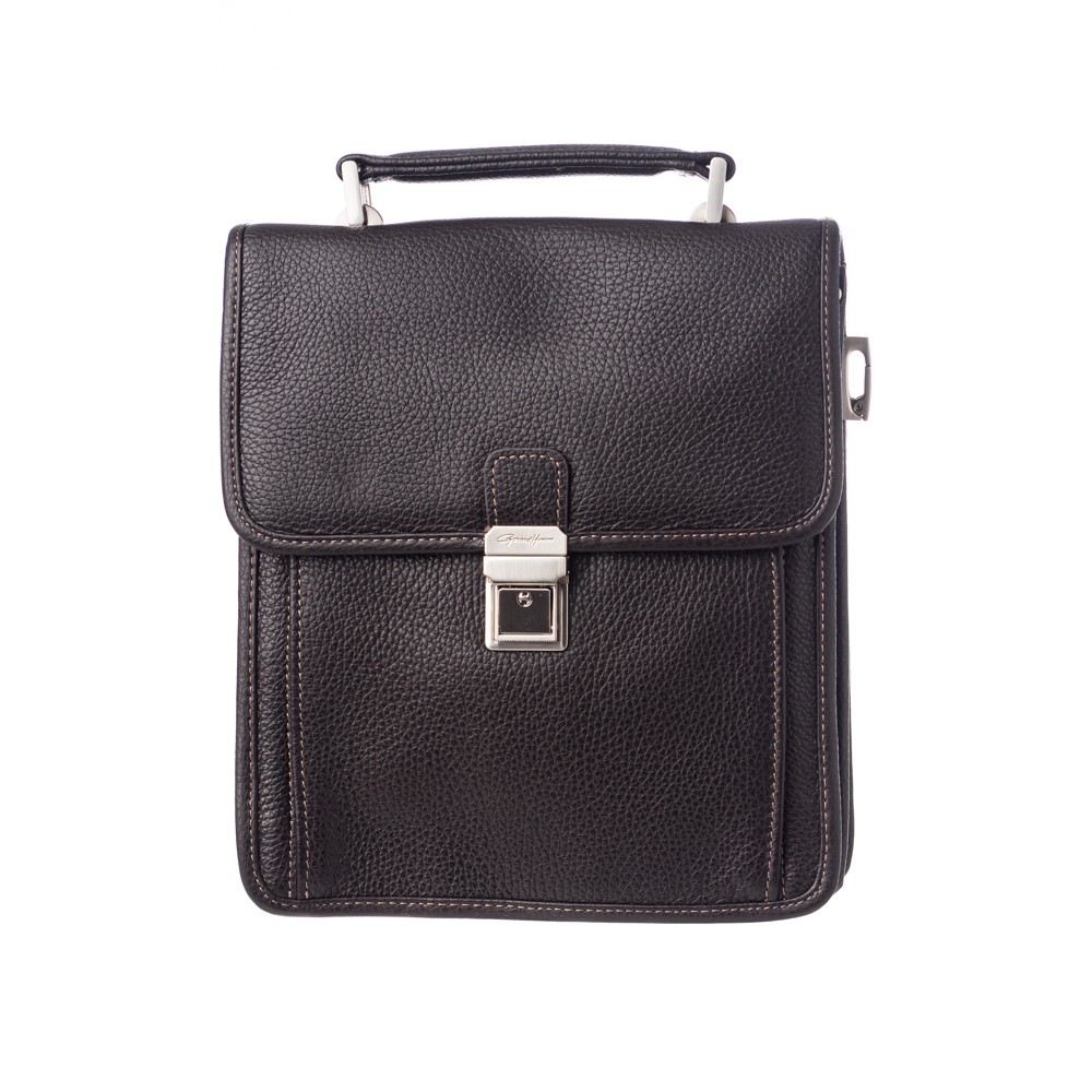 Gerard Henon Men's Leather Briefcase (057)